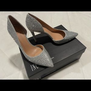 Silver, 7.5 INC heel, *Brand New*